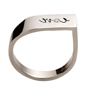 2010 Collection- Off The Wall | Men's Wedding Ring - Click Image to Close